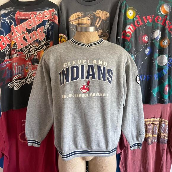 Lee Other - Vintage 1990s cleveland indians crewneck